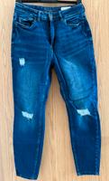 Dunkelblaue Skinny High Waist Jeans Sachsen - Pirna Vorschau