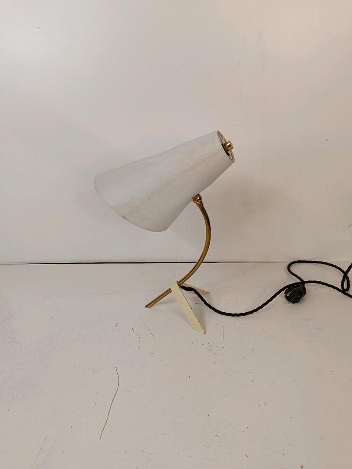 Mid Century Tischlampe 50er Jahre Design Vintage in Mommenheim