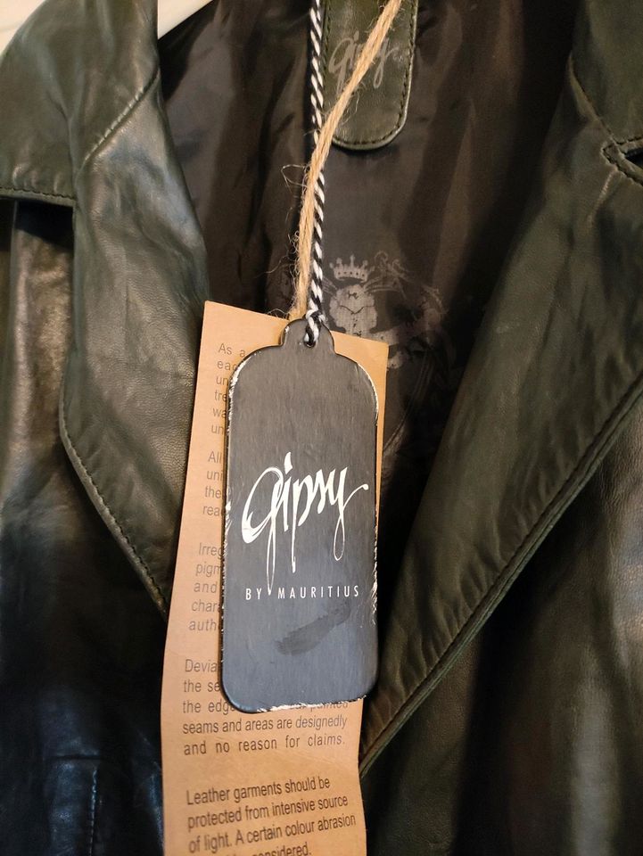 Gipsy Lederjacke Mya - echtes Leder Größe 38/40 NEU mit Etikett in Schenklengsfeld