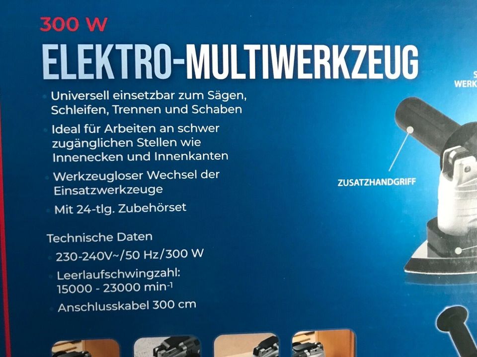 FERREX Elektro Multiwerkzeug 300 Watt Multifunktionswerkzeug in Halle