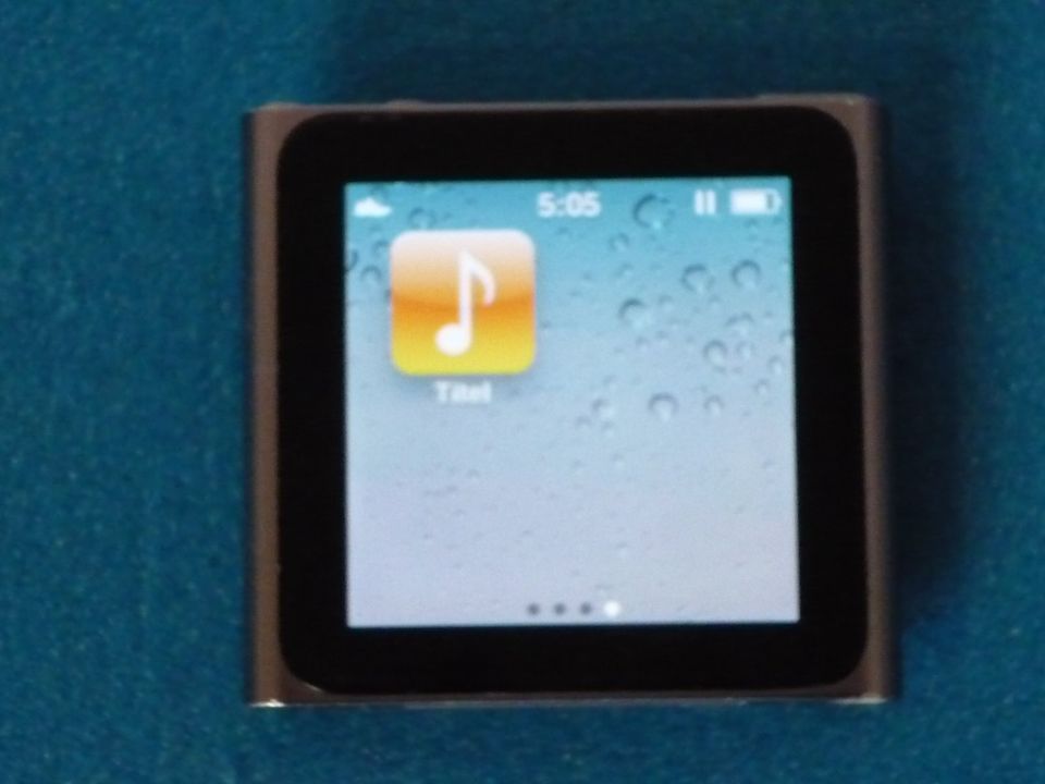 Apple iPod Nano - 6. Generation - 8GB - Graphite - mit Armband in Hamm