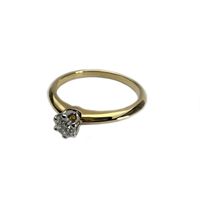 Tiffany & Co. Diamant Ring Größe 51 0.18 ct Gelbgold 750 VVS1 Obervieland - Habenhausen Vorschau