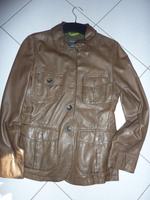 Marc O'Polo Leder Jacke Blazer Grau und Taupe Gr. 38 Bayern - Zorneding Vorschau