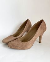 Graceland High Heels Pumps Beige Creme Samt Gr 39 getragen Bayern - Fürth Vorschau