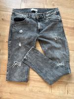 Destroyed Jeans grau 34 ZARA Hessen - Künzell Vorschau
