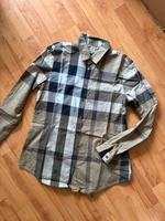 Burberry Brit Bluse Novacheck kariert Karo beige braun schwarz S Bayern - Prien Vorschau
