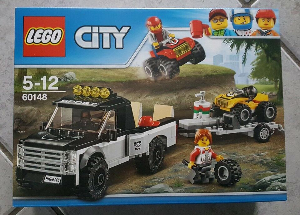 Lego 60148 City Quad Rennteam Stuntz Truck in Lehrte