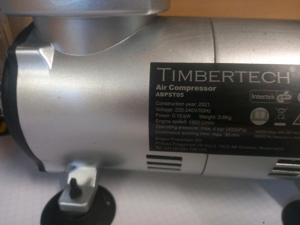 WÜRTH K 200 Kompressor,Timbertech Airbrush-Set ABPST05 in Bottrop