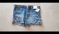 NEU!❤️H&M Jeans Shorts Gr. 170 XS blau Sachsen-Anhalt - Oschersleben (Bode) Vorschau