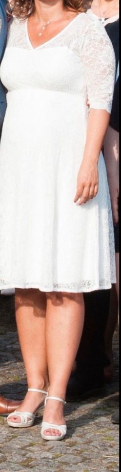 Umstandshochzeitskleid Brautkleid Tiffany Rose Größe 40 in Wuppertal