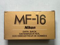 Nikon Data Back MF-16 für FA FM2 FM3 FE2 Bayern - Hof (Saale) Vorschau