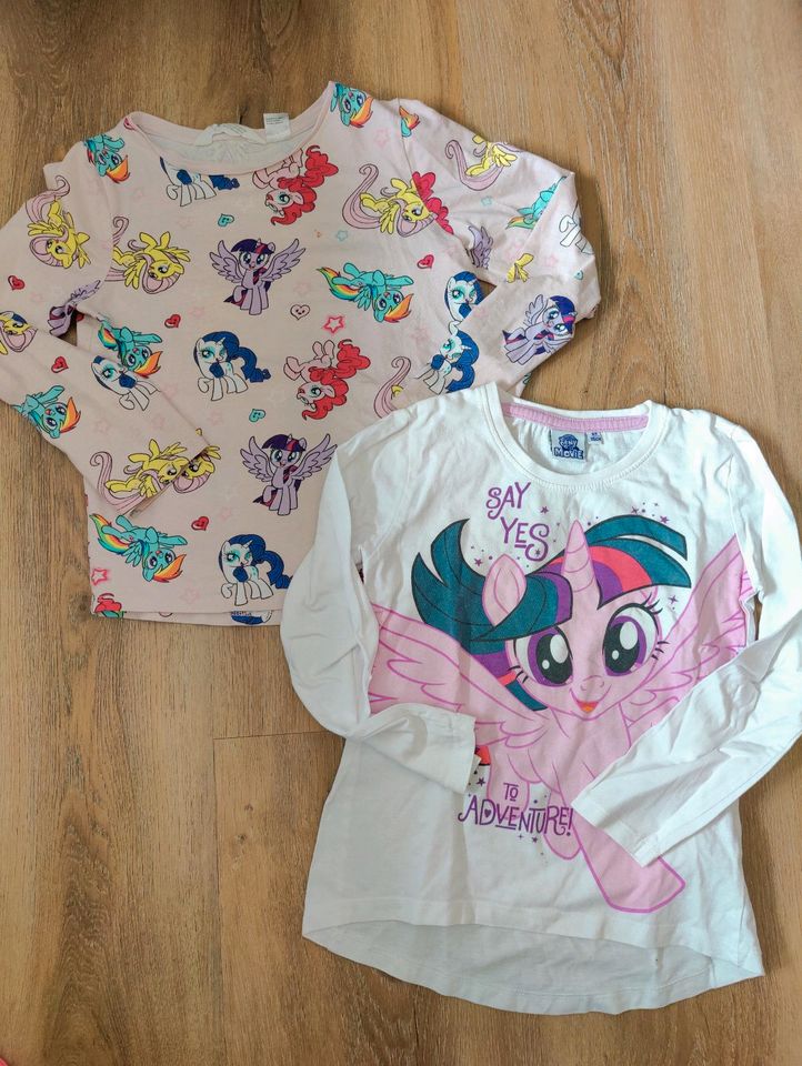 Set 2 Langarmshirt Longsleeve my little pony 116 122 H&M in Kölbingen