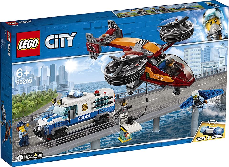 Lego City 60209 – Polizei Diamantenraub in Hamburg