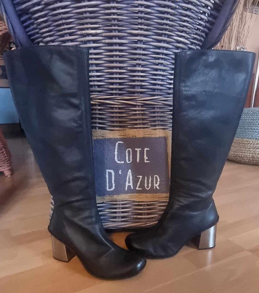 ❤️ NEOSENS Marques de Caceres ART Stiefel 270€ schwarz Metall 41 in Aachen