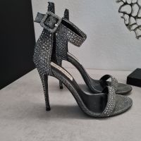 neuwertige Riemchensandalette / High Heel Steve Madden Glitzer Bayern - Stammham b. Ingolstadt Vorschau