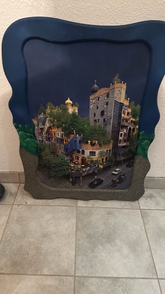 Hundertwasser Wandbild in Riedstadt