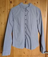 Bluse More & More Gr. 38 kleinkariert blau /weiß Bayern - Reichertshofen Vorschau