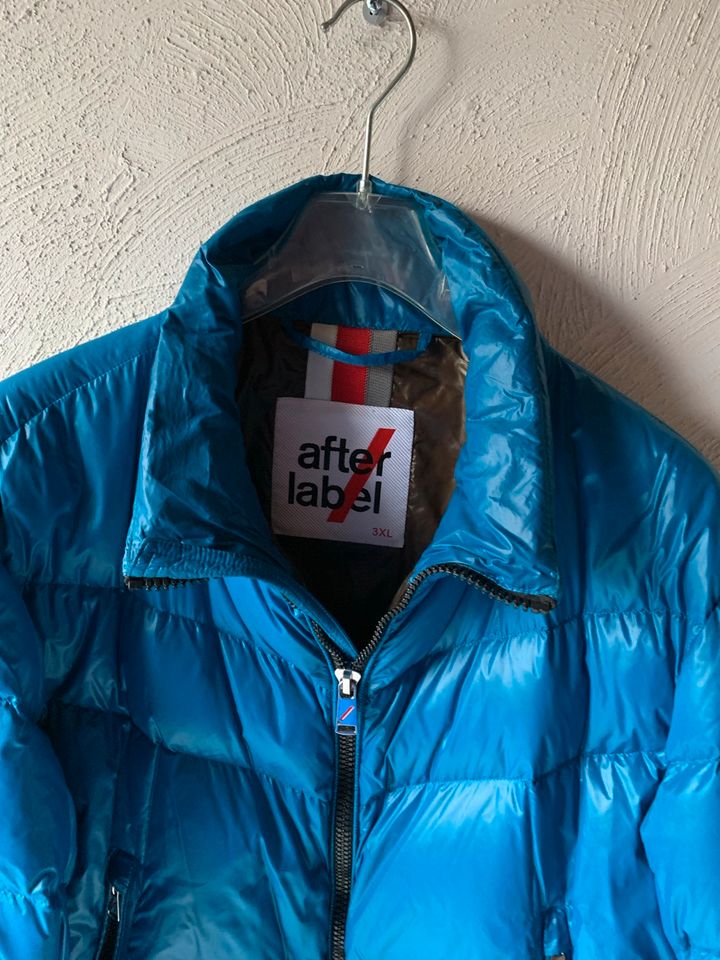 Herren Luxus Jacke  After Label Gr. 54/56 / 3XL  blau türkis in Bad Honnef