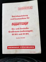 Betriebsanleitung und Ersatzteilliste zum Mengele Doppeltrumpf L Rheinland-Pfalz - Zehnhausen bei Wallmerod Vorschau