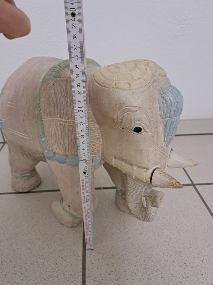 ELEFANT aus Holz super süß. TOP erhalten in Wimsheim