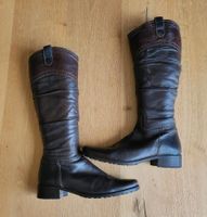 Weiche Leder Stiefel Reiter Look Gr. 40 Varese braun italienisch Bayern - Ochsenfurt Vorschau