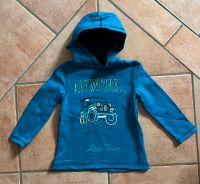 Sweat-Kapuzenpullover Petrol Gr. 92 -wie Neu- Nordrhein-Westfalen - Schermbeck Vorschau