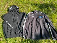 2 Vintage HSV Jacken Gr.L Adidas Crazy Blue Lüneburg Fleece Sweat Niedersachsen - Barendorf Vorschau