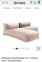 Gartenmöbel Sessel + Chaiselongue, beige Essen - Essen-Borbeck Vorschau