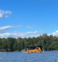 Hausboot // Floß // Pontonboot // Tagescharter (Version M) Brandenburg - Herzfelde Vorschau