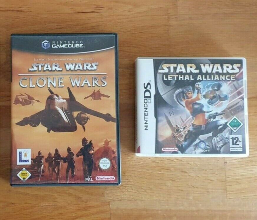 Star Wars Videospiele für Nintendo Gamecube / DS in Uffenheim