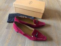 *Tod's* Pumps T-Steg Wildleder Rot Gr. 37 Bielefeld - Bielefeld (Innenstadt) Vorschau