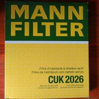 Innenraumfilter MANN CUK 2026 Chrysler, Fiat, Ford, Lancia Gotha - Tabarz/Thüringer Wald Vorschau