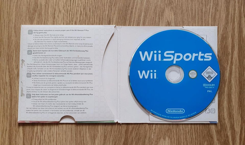 Wii Sports Im Pappschuber - Nintendo - PAL - OVP - CIB - BOXED in Wittenborn