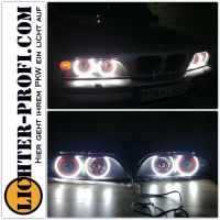 Angel Eyes Ringe 131 LEDs für BMW E36 BMW E38 BMW E39 BMW E46 Hessen - Calden Vorschau