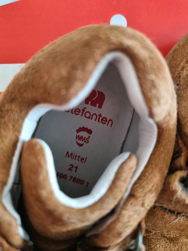 Halbschuhe, elefanten, 21, np 40€ neuwertig in Todtenweis