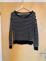 Strickpullover schwarz weiß gestreift Berlin - Marzahn Vorschau