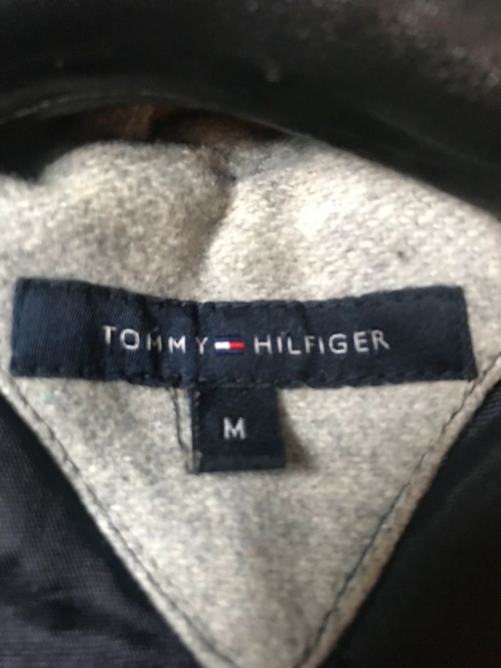 Tommy Hilfiger Damen Wollmantel Gr.M Grau in Remseck am Neckar