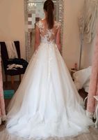 Brautkleid,Pronovias,WhiteOne,TattooSpitze,Glitzer,Hochzeitskleid Nordrhein-Westfalen - Datteln Vorschau