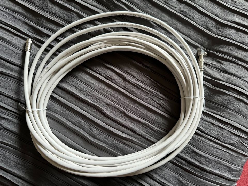 Koax Kabel 11m hochwertig für FRITZ!Box oder TV in Hetlinger Neuerkoog