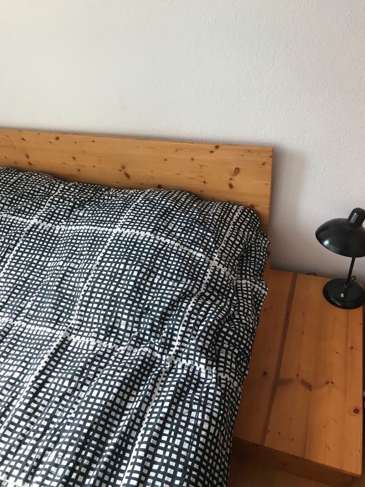 Palettenbett mit Dreischichtplatten Verkleidung 160x200 in Freiburg im Breisgau