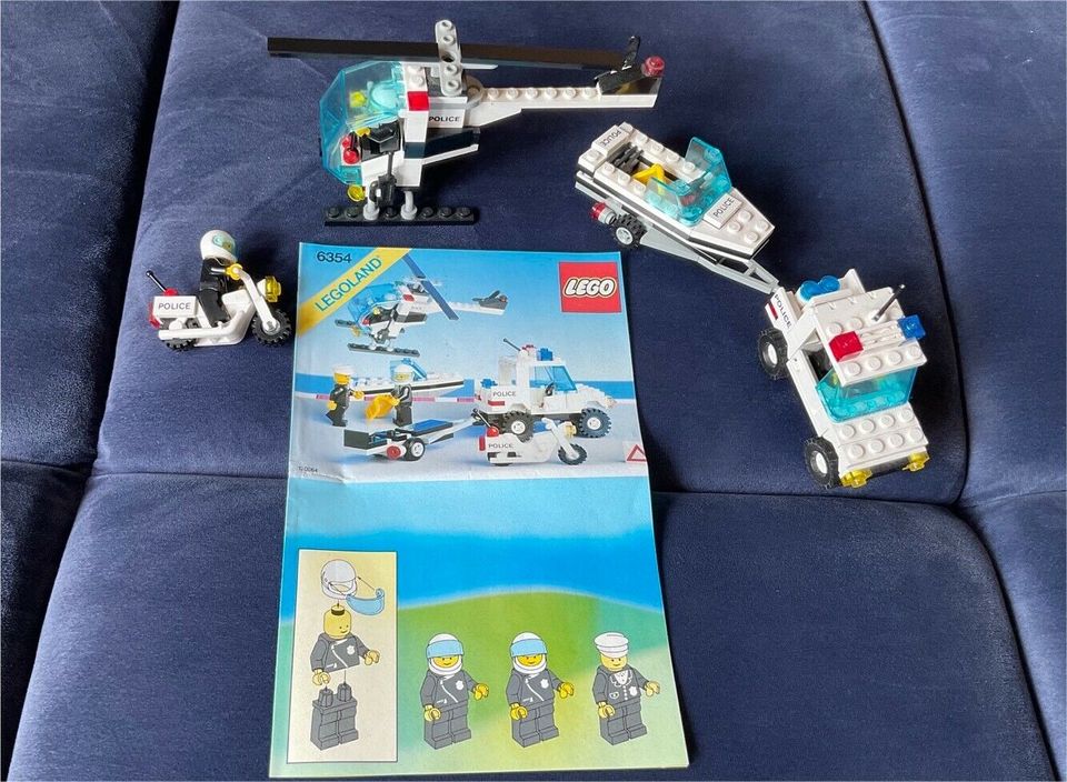 Lego Set 6354 mit Anleitung-bespielt-Komplett 90iger in Ronshausen