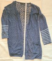 Leichte Strickjacke von Gudrun Sjöden aus Leinen, M, blau Niedersachsen - Zernien Vorschau