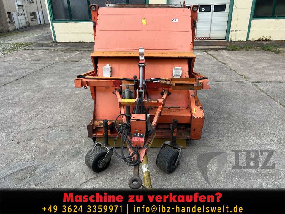 Rasenkehrmaschine Wiedenmann 400 Y / Mulcher Besen Gummifinger in Ohrdruf