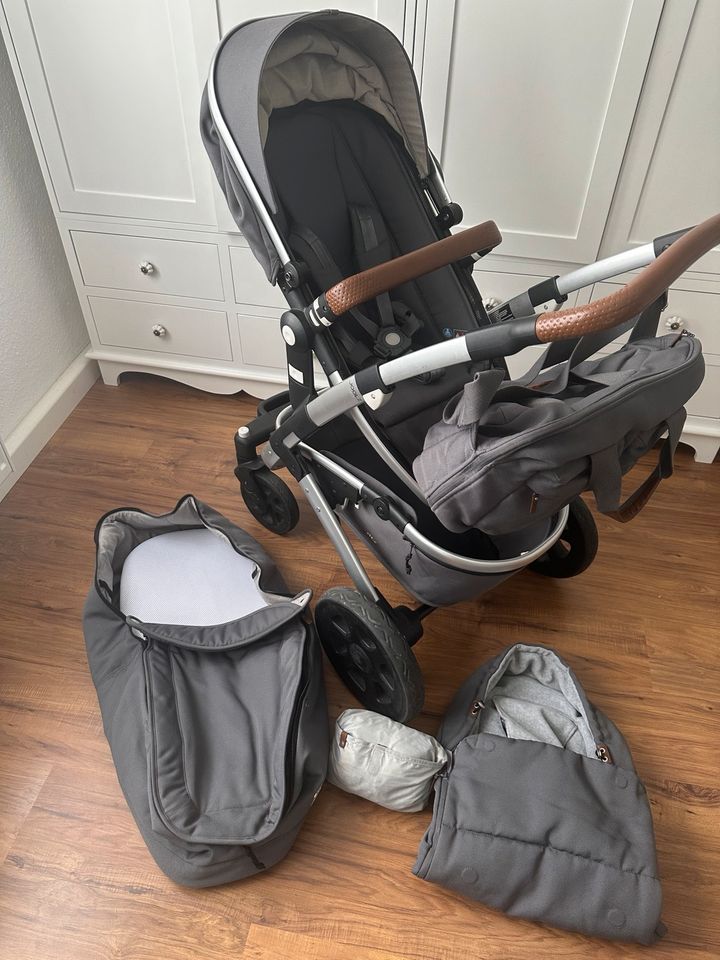 Joolz Geo2 Kinderwagen Kombikinderwagen Hippo grey top Zustand in Hannover