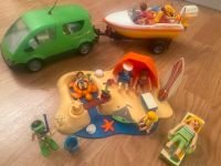 Playmobil Familienurlaub am Strand / Meer + Auto + Motorboot Düsseldorf - Gerresheim Vorschau