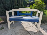 Einzigartige Holzbank im Santorin-Stil – Blau-Weiß lackiert! Stuttgart - Feuerbach Vorschau