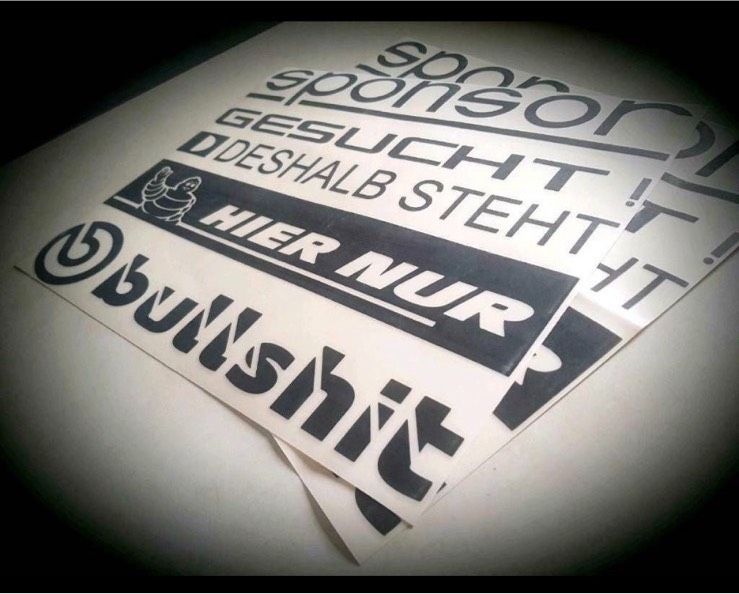 Sponsoren Aufkleber/Sticker lustig JDM EDM in Sachsen-Anhalt - Aschersleben, Tuning & Styling Anzeigen