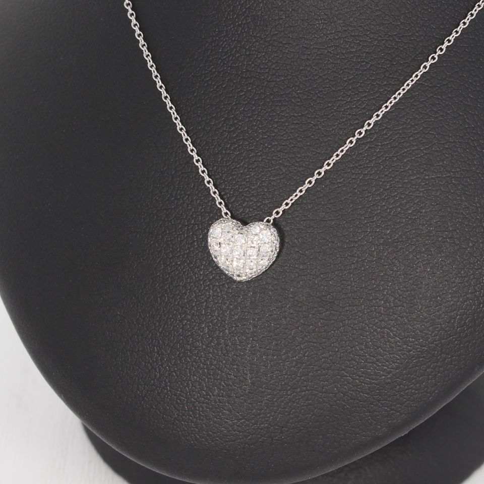 WERT 1450 € BRILLANT COLLIER 0,25 CT 750/18K WEIßGOLD vxlt 77909 in Essen