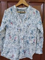 Weiße Baumwollbluse floral,Gr,38 Mecklenburg-Vorpommern - Gallin Vorschau