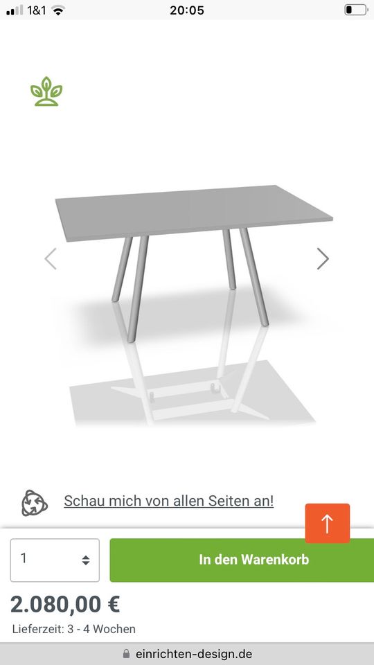 New tendency Mesa Tisch - Design Tisch in Kornwestheim